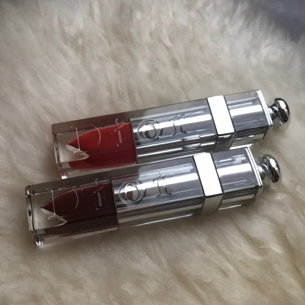 Dior Addict  don't wear lip color too muc these days.